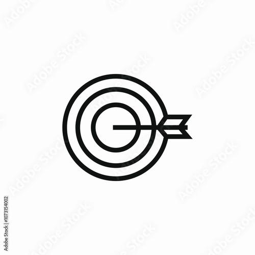 target shoot aim icon sign vector