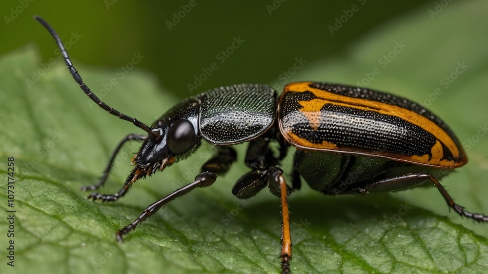 Dazzling Delicacy: A Portrait of Cosnard's Net-Winged Beetle Dazzling Delicacy: A Portrait of Cosnard's Net-Winged Beetle