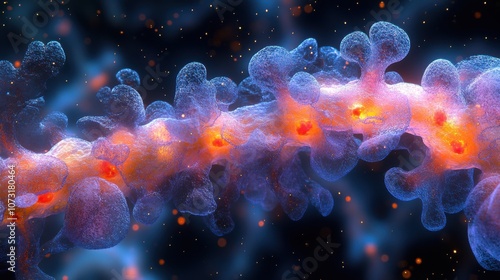 Fractal Realms of the Cosmic Universe. Generative AI