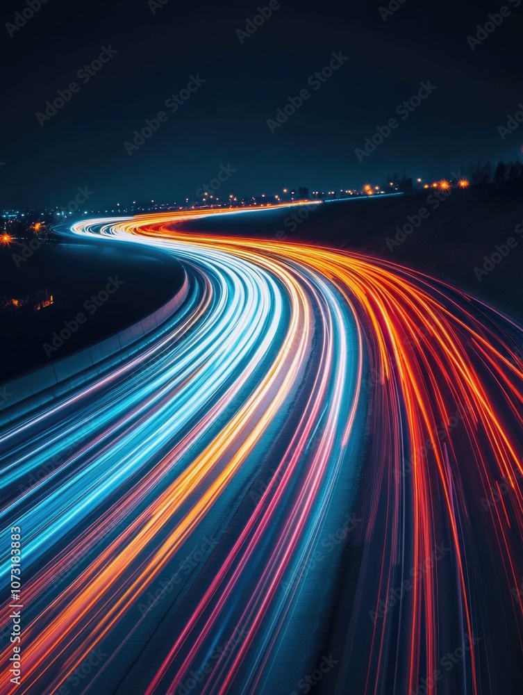 Highway at Night Highway at Night
