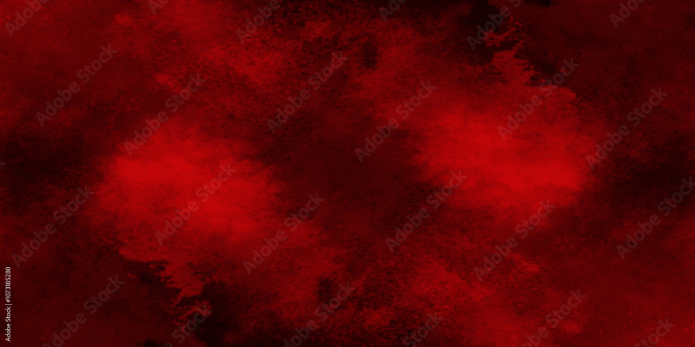 Obraz premium Abstract red grunge background with copy space, Dark red slate background toned classic color, old red color wall background texture. dirty rustic fire red texture.