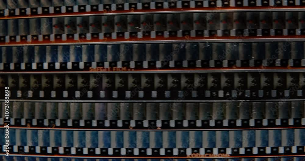 old 8mm cine film panning old 8mm cine film panning