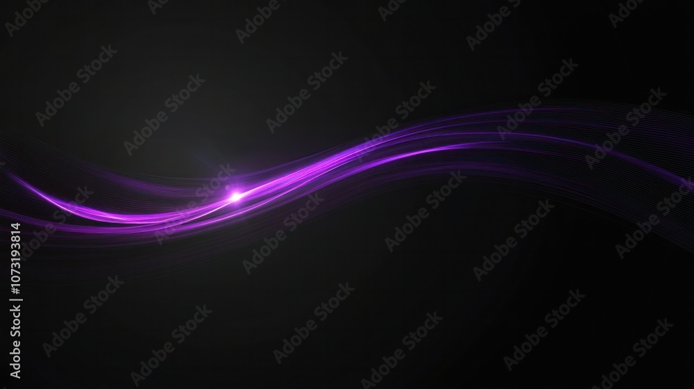 Glowing purple flare cutting through the black canvas horizontally, offering an elegant and modern touch with sleek, minimal styling Glowing purple flare cutting through the black canvas horizontally, offering an elegant and modern touch with sleek, minimal styling