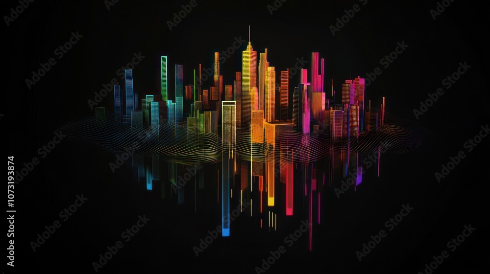 Neon Cityscape Neon Cityscape