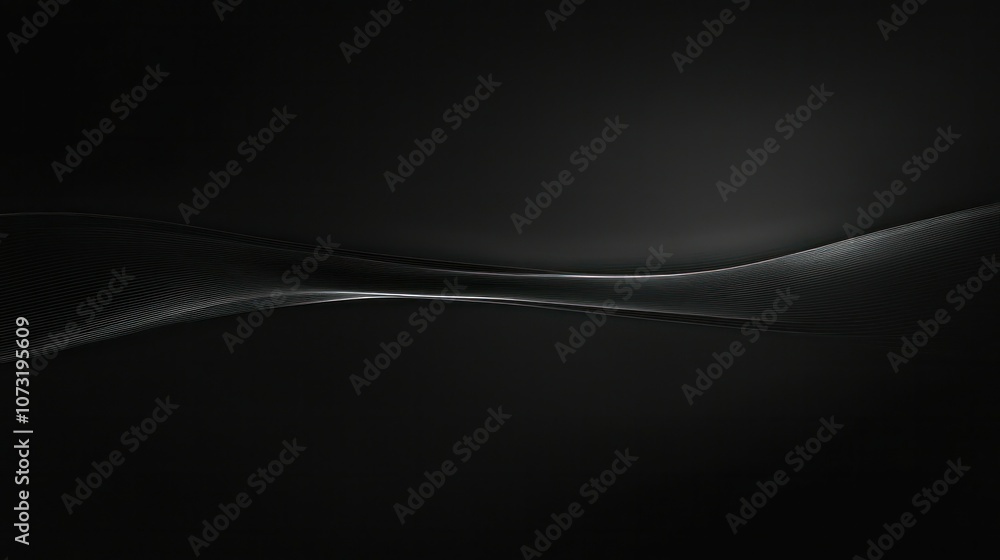 Horizontal black light crossing the black canvas, evoking a sleek, elegant visual with clean lines and subtle contrast Horizontal black light crossing the black canvas, evoking a sleek, elegant visual with clean lines and subtle contrast