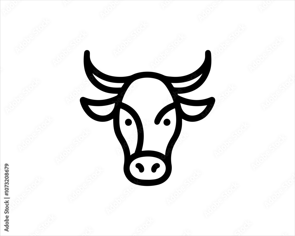 cow isolated on white cow isolated on white