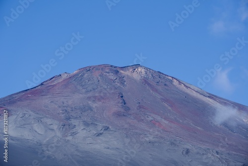 富士山の五号目からの景色