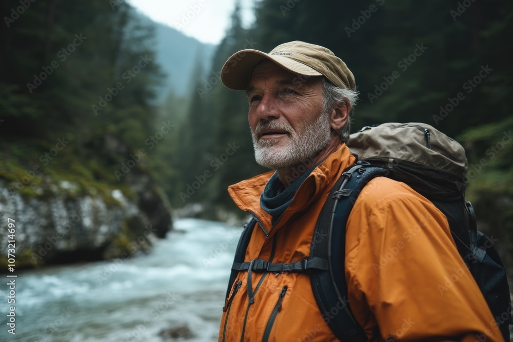 Man by River Man by River