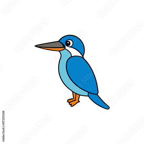 blue bird cartoon