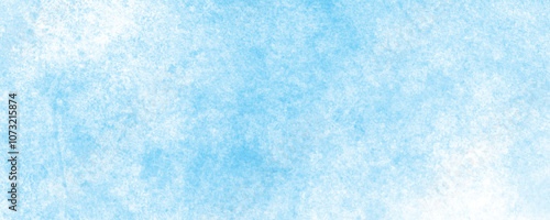 Dreamy Sky Blue and Aqua Watercolor Wash with Gentle Brush Strokes and a Subdued Pastel Background Texture
