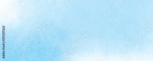 Abstract Turquoise and Sky Blue Watercolor Background with Smooth, Faded Patterns and a Dreamy Artistic Feel
