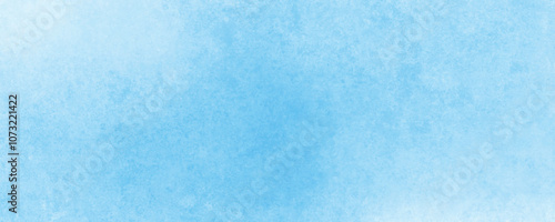 Gentle and Serene Blue Watercolor Wash Background with Soft Textures and Subtle Gradient for Artistic Use
