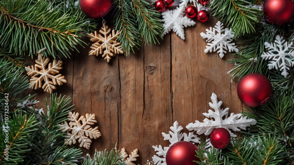 christmas background with christmas tree branches christmas background with christmas tree branches
