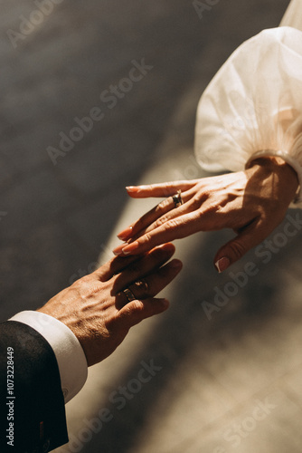 person shaking hands