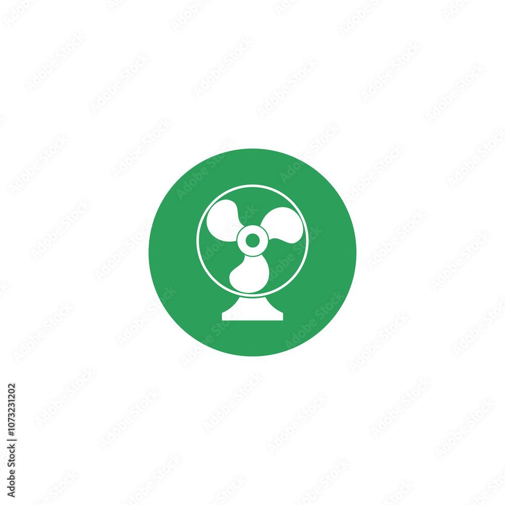 Cooling fan icon isolated on transparent background Cooling fan icon isolated on transparent background