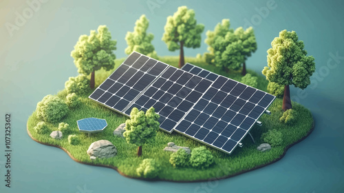 Smart Solar cell or Digital Solar Panel System Network, Modern technology for energy revolution, Alternative power source, Photovoltaic module.