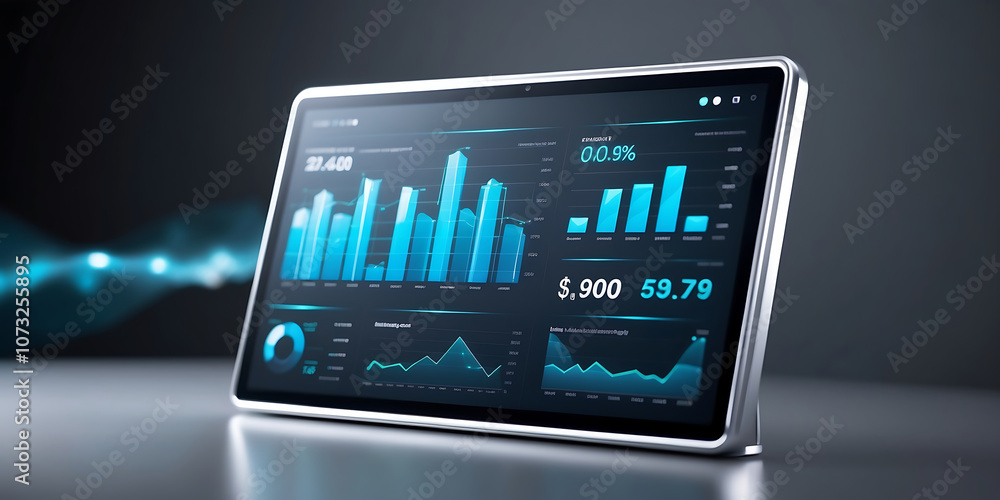 Interactive financial data analysis with charts and graphs in a digital interface. Interactive financial data analysis with charts and graphs in a digital interface.