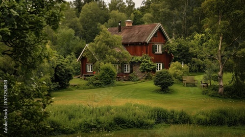 Charming Cottage Nestled in Lush Greenery