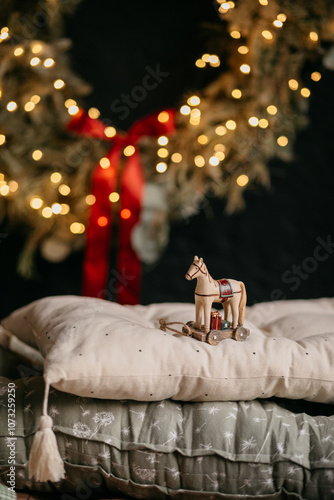 christmas tree and gifts