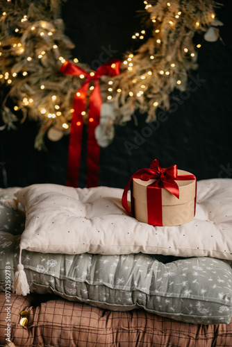 christmas tree with gifts