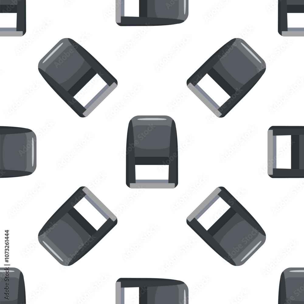 Self inking rubber stamp seamless pattern for company approval, document validation, office supply, notary, or business asset concepts Self inking rubber stamp seamless pattern for company approval, document validation, office supply, notary, or business asset concepts