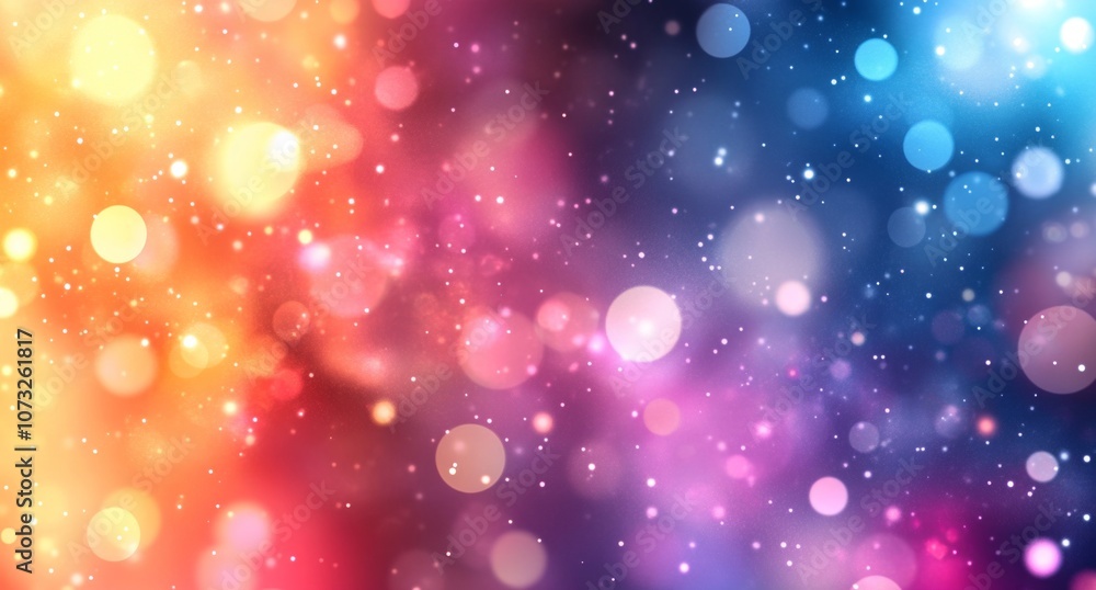 A colorful background with many small circles A colorful background with many small circles