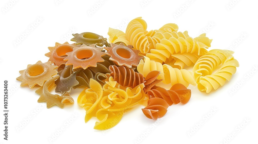 Italian Raw Pasta Ingredients on White Background - a delicious and inviting visual. The Italian raw pasta ingredients on the white background create a simple yet appetizing look. It gives the impress Italian Raw Pasta Ingredients on White Background - a delicious and inviting visual. The Italian raw pasta ingredients on the white background create a simple yet appetizing look. It gives the impress