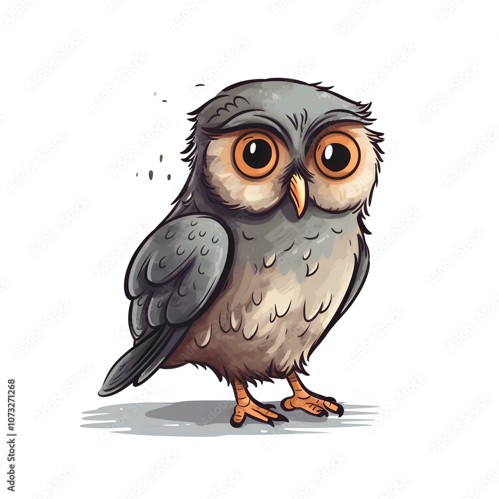 Fototapeta premium owl on a branch