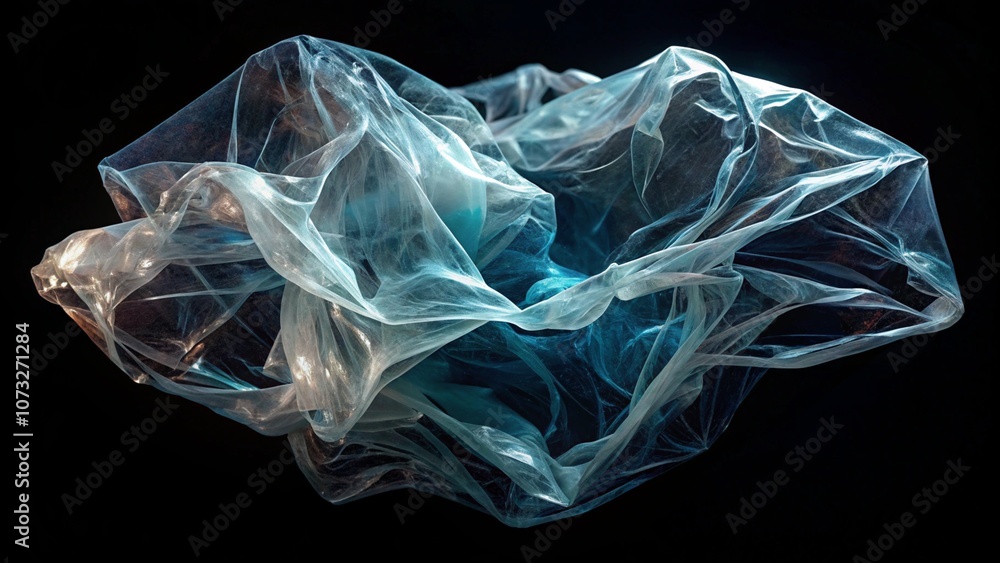 Fototapeta premium nylon, plastic bag, stretch film, texture