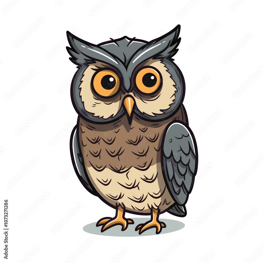 owl on a branch owl on a branch