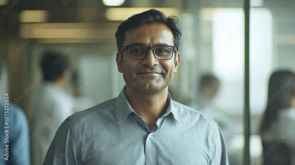 Businessman in Suit at Office Businessman in Suit at Office