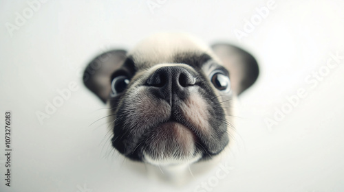 Wallpaper Mural close-up of cute puppy Torontodigital.ca