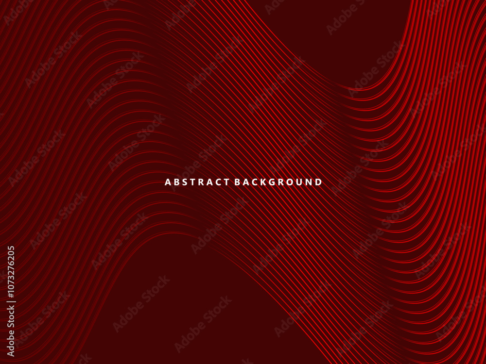 Abstract red glowing geometric lines on dark red background. Modern shiny red wave lines pattern. Futuristic technology concept, suitable for covers, posters, banners, brochures, websites, etc. Abstract red glowing geometric lines on dark red background. Modern shiny red wave lines pattern. Futuristic technology concept, suitable for covers, posters, banners, brochures, websites, etc.