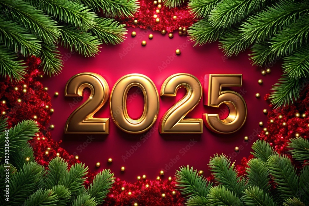 2025 Happy New Year Object render 3d balloon with ribbon. Celebrate party Poster, banner, greeting card. Festive Vector illustration. 2025 Happy New Year Object render 3d balloon with ribbon. Celebrate party Poster, banner, greeting card. Festive Vector illustration.