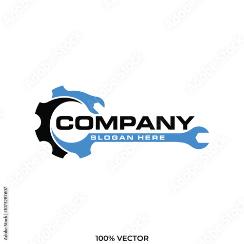 gear automotive car logo Design Vector Template
