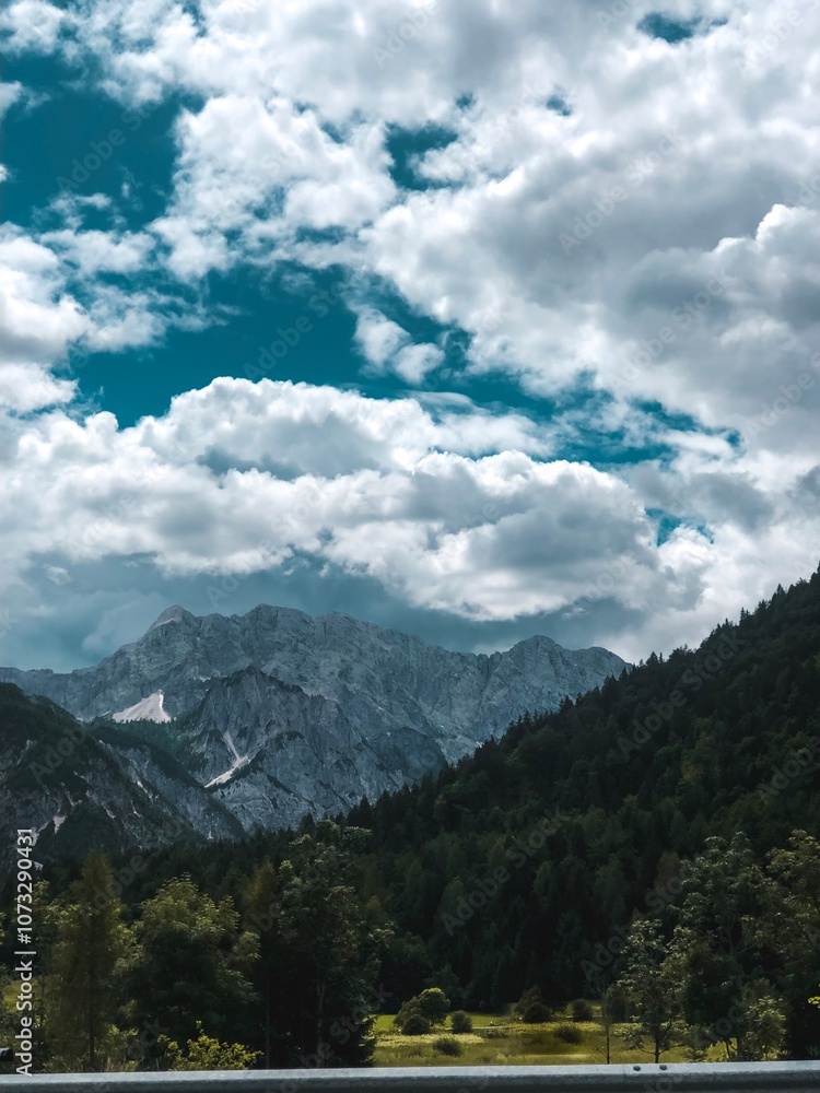 Fototapeta premium lake in the mountains
