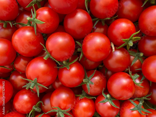 Cherry tomatoes. Food background