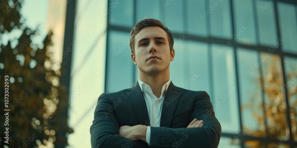 Sophisticated Man in Business Attire Sophisticated Man in Business Attire