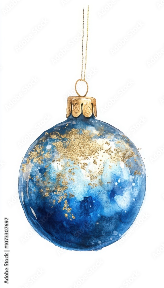 Elegant blue Christmas ornament with a gold finish, perfect for holiday decorating and adding a touch of sparkle to festive settings. Elegant blue Christmas ornament with a gold finish, perfect for holiday decorating and adding a touch of sparkle to festive settings.