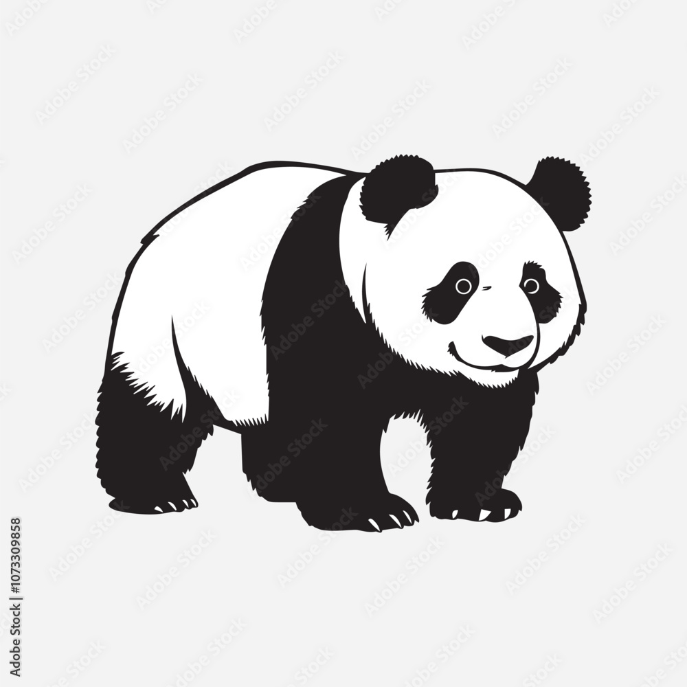 Panda Silhouette Panda Silhouette