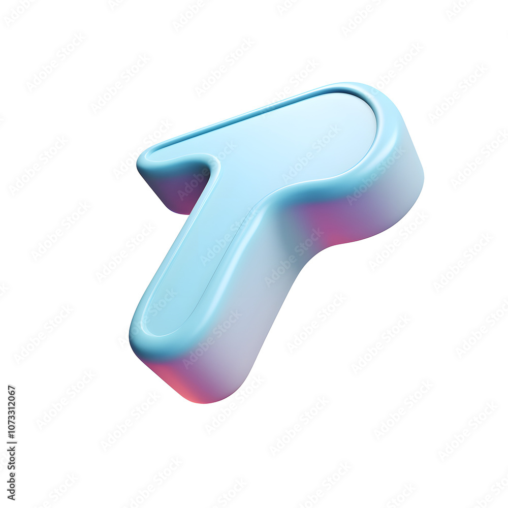3D Icon Cursor Design - Modern Click Cursor Concept on white and transparent background. PNG 3D Icon Cursor Design - Modern Click Cursor Concept on white and transparent background. PNG