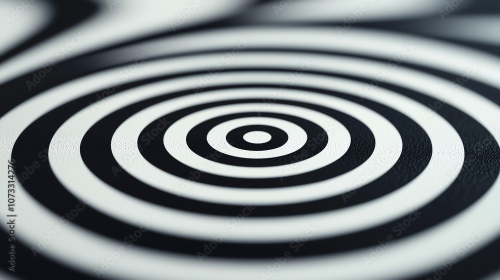 Abstract background Abstract spiral pattern with concentric lines in black and white creates mesmerizing visual effect. design evokes sense of depth and movement Abstract background Abstract spiral pattern with concentric lines in black and white creates mesmerizing visual effect. design evokes sense of depth and movement