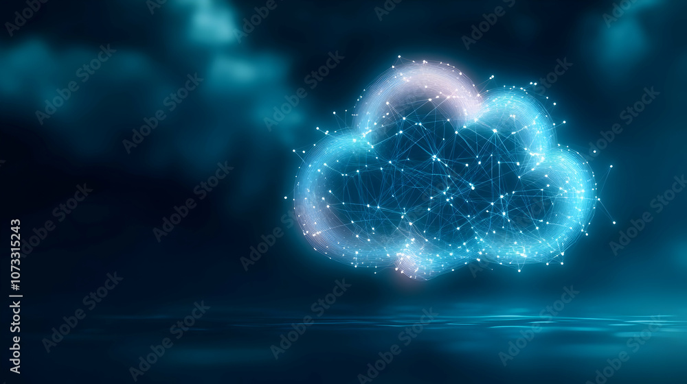 Technology networking and digital communication in business with cloud computing concept web storage for data global social media ai server online binary illustration background modern futuristic Technology networking and digital communication in business with cloud computing concept web storage for data global social media ai server online binary illustration background modern futuristic