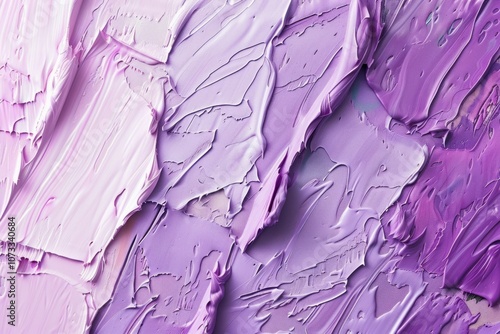 Wallpaper Mural  Many rough lilac smears of acrylic oil paint on flat surface. Detailed photo textured background Torontodigital.ca