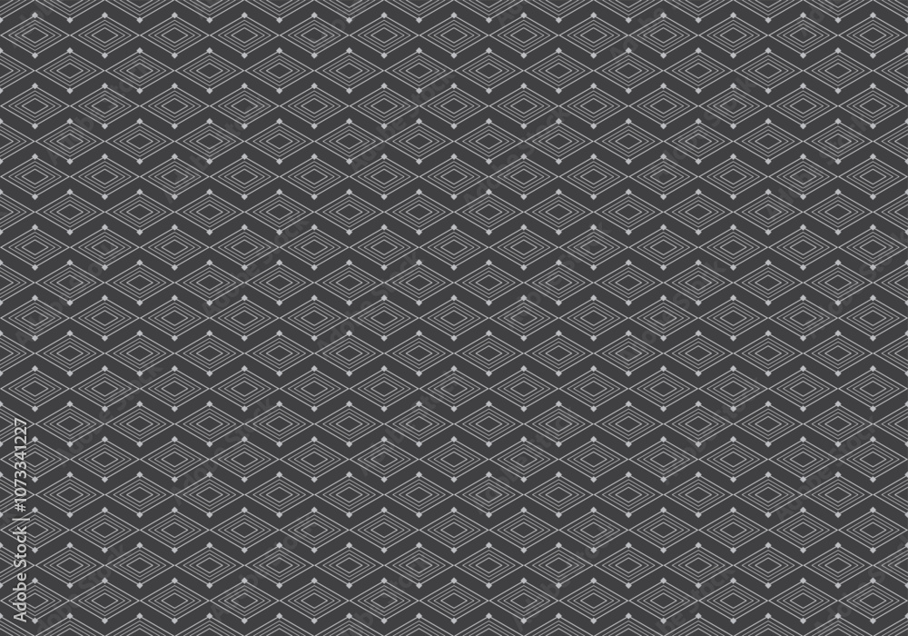 Ethnic monochrome seamless pattern. Background with Aztec geometric patterns. Print with a tribal theme. Fabric from the Navajo people. Abstract wallpaper in a modern style. Illustration in vector Ethnic monochrome seamless pattern. Background with Aztec geometric patterns. Print with a tribal theme. Fabric from the Navajo people. Abstract wallpaper in a modern style. Illustration in vector