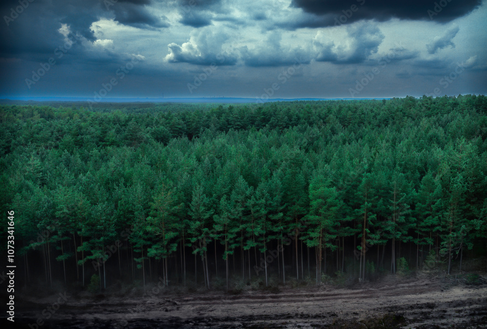 Fototapeta premium Tam gdzie światło nie dociera 