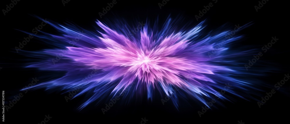 Light rays emanating from the center of an explosion Light rays emanating from the center of an explosion