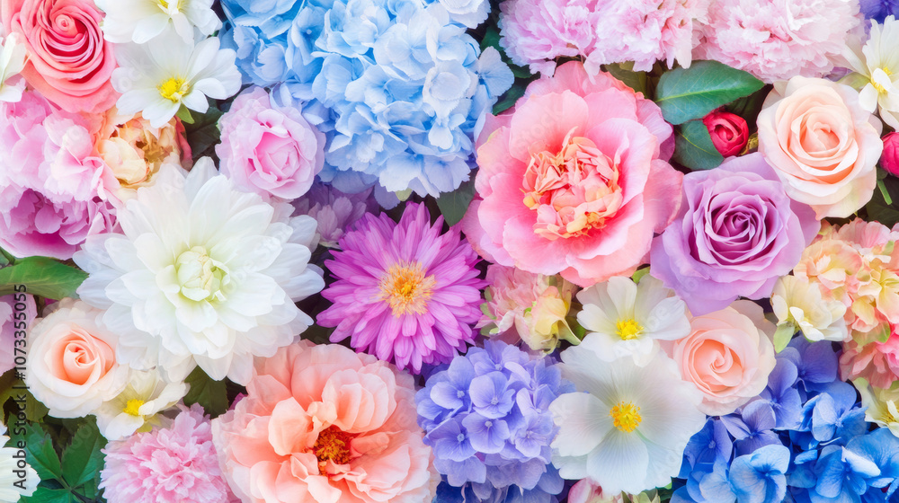 blossom flowers blooming floral festive bouquet wall fashion blue purple white background. 3D fashion pastel beautiful card wallpaper blossom flowers blooming floral festive bouquet wall fashion blue purple white background. 3D fashion pastel beautiful card wallpaper