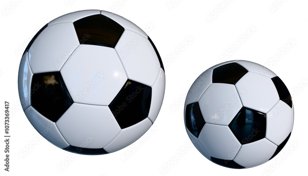 Soccer ball isolated on white background Soccer ball isolated on white background