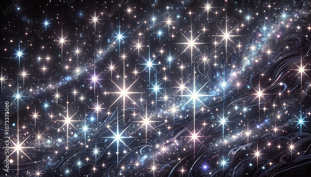 Obraz premium 光・光線・放射線・集中光のグラフィック